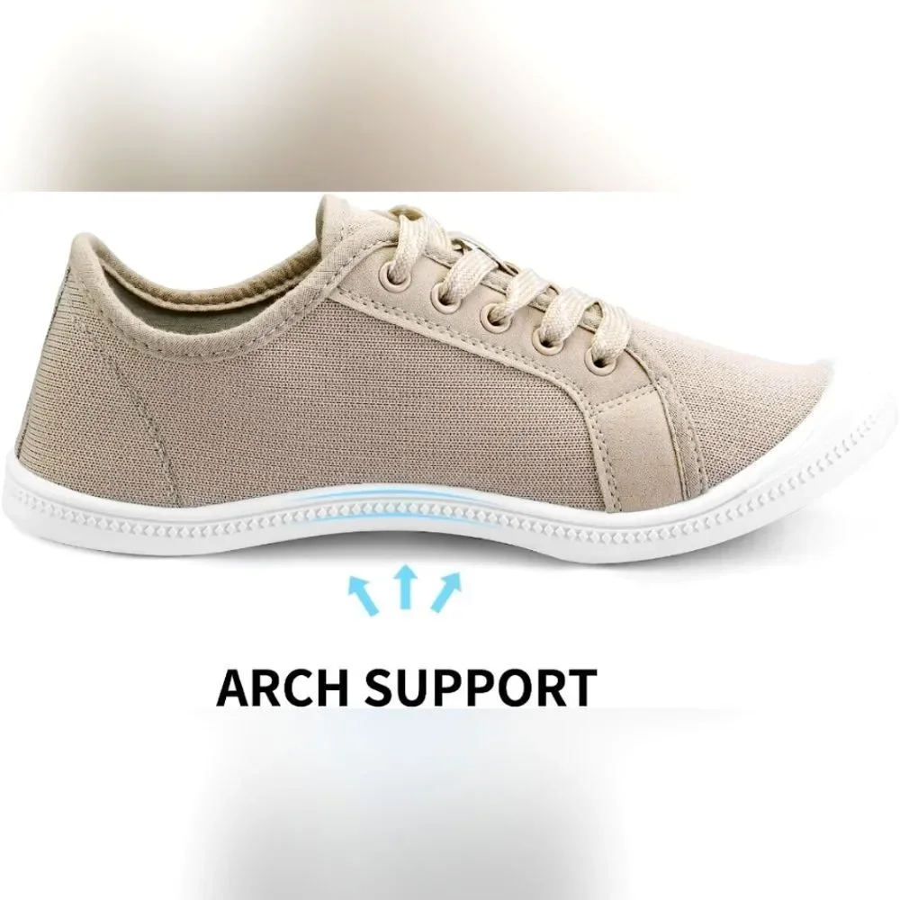 (44-2759)  Mysoft Womens Slip on Sneakers Walking Shoes Sz 11